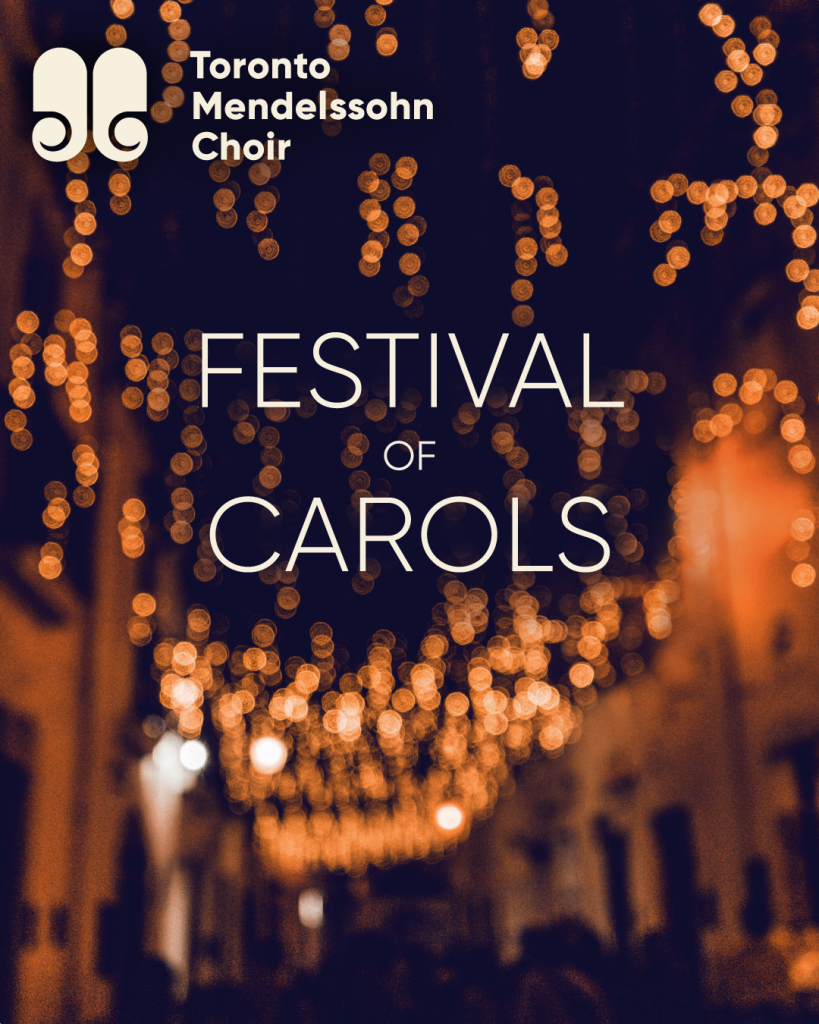 TMChoir Festival of Carols Concert Poster